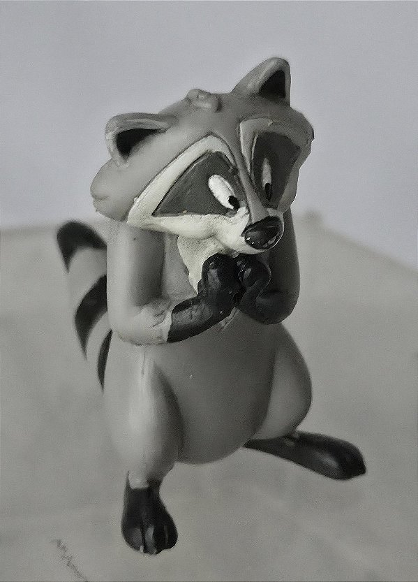 Miniatura Disney guaximim Meeko 5,5 cm de Pocahontas, Applause 1995