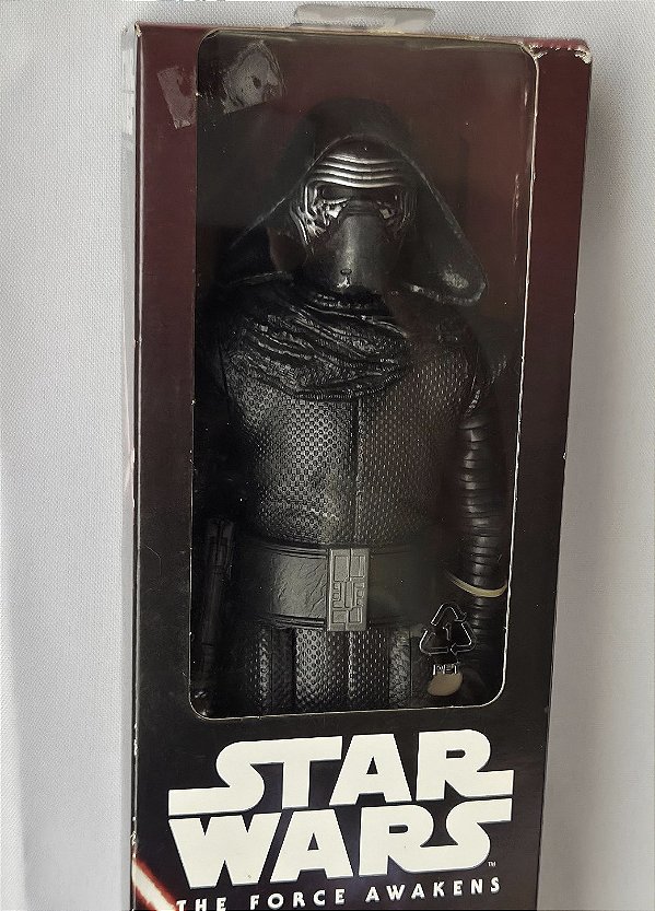 Boneco Kylo Ren 30 cm Star Wars, the Force awakens, 2015 ,Hasbro, novo, lacrado