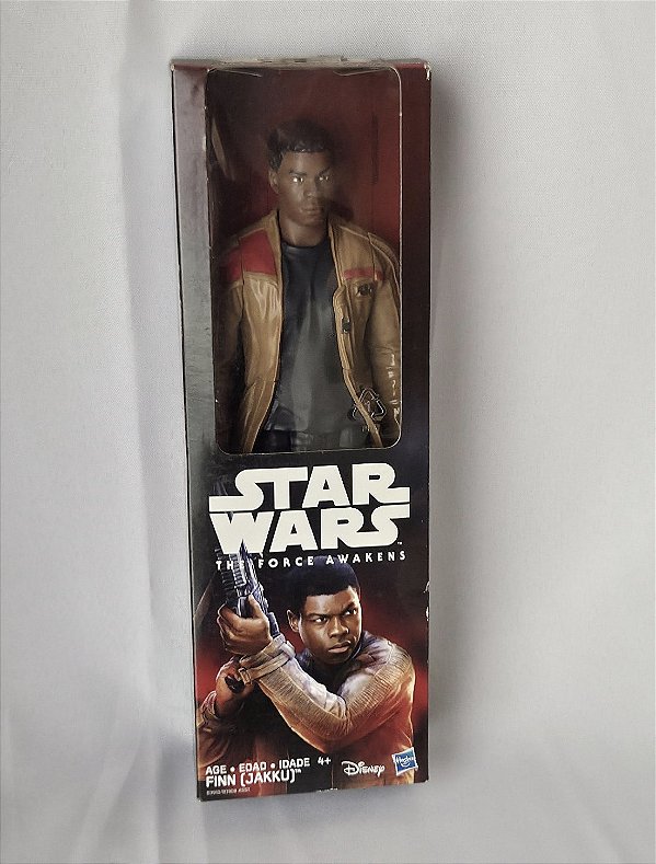 Boneco Finn Jakku Star Wars the Force Awakens 30 cm, Hasbro 2015, novo, lacrado