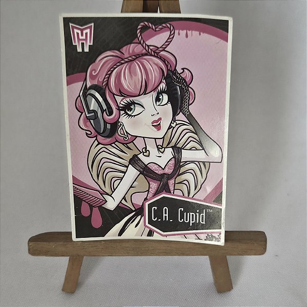 Acessório de Boneca Monster High C.A. Cupid cupido cartão G1