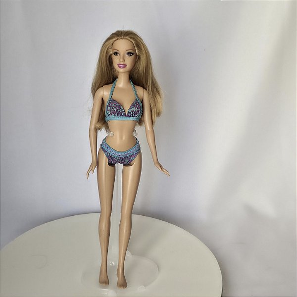 Barbie Summer Vida de Sereia 2 Mattel 2011, com discreto dano