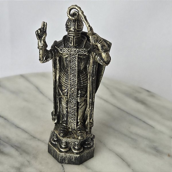 Peça de xadrez Bispo dourado colecao Harry Potter de Agostini