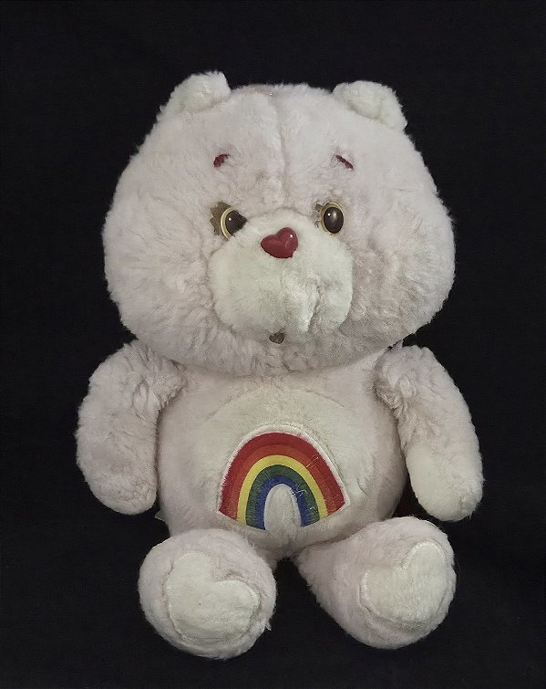 Pelucia ursinhos carinhosos Arco Iris 35 cm Estrela anos 80