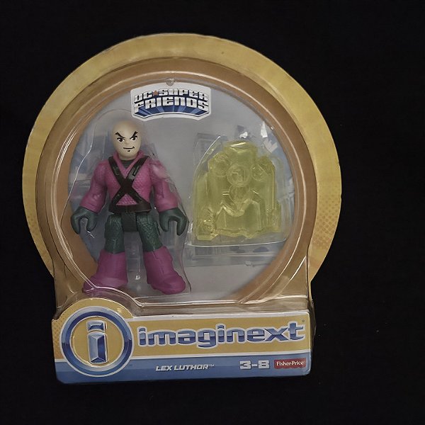 Imaginext DC Superfriends Boneco Lex Luther. Novo, lacrado