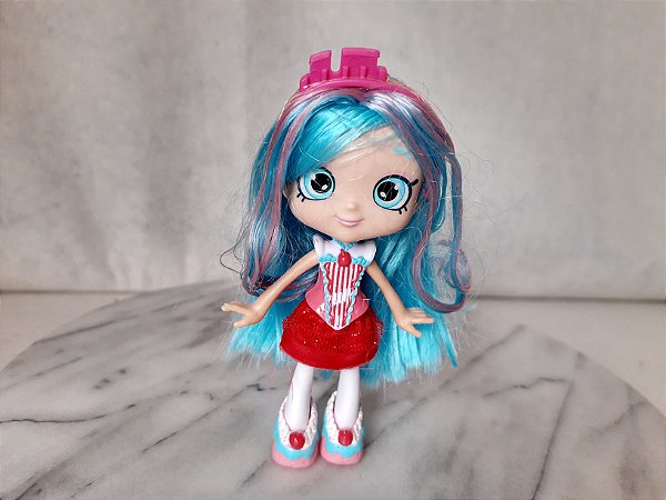 Boneca usada incompleta Jessicake coleção shopkins