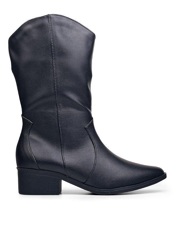 Bota Western Preta