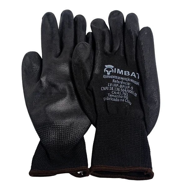 Luva Banhada em PU Imbat - Tamanho M