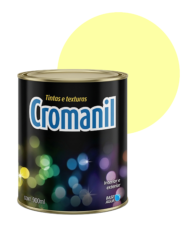 Tinta Parede Acrílica 900ml- Cores Quarto De Bebê - Cromanil