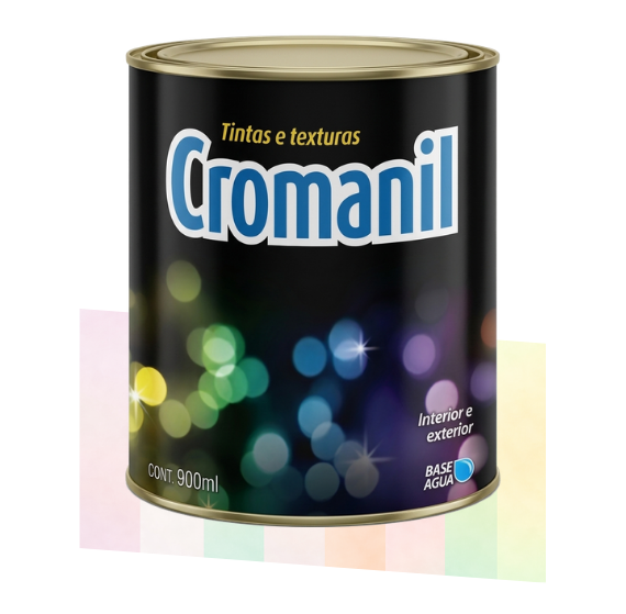 Tinta para Quarto de Bebê — Atóxica, Lavável e Fácil de Aplicar | 8 Cores | Cromanil