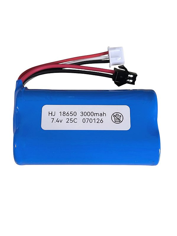 Bateria 7.4v 3000mah Smp02 Xh-3p Para Carro Carrinho Controle Remoto