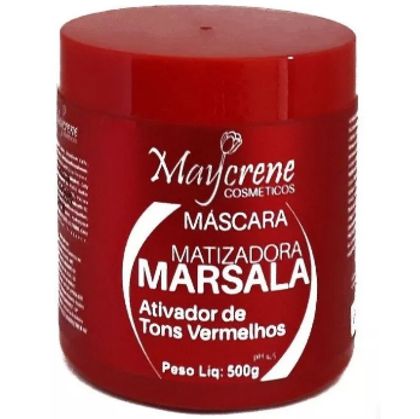 Máscara de Cabelo Marsala 500g Maycrene