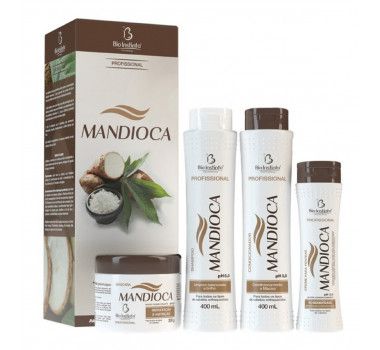 Kit Profissional Mandioca Bio Instinto 4 produtos
