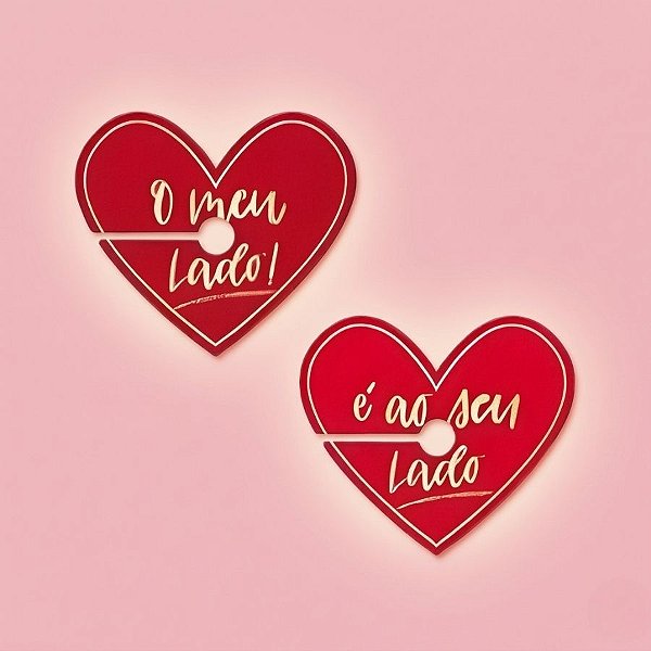 Marcador de Taça - 06 unidades - Cromus Festa Romântica - Rizzo