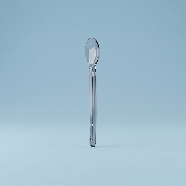 Colher Piccolo Cristal - 8cm - 100 unidades - Plastilânia - Rizzo Embalagens