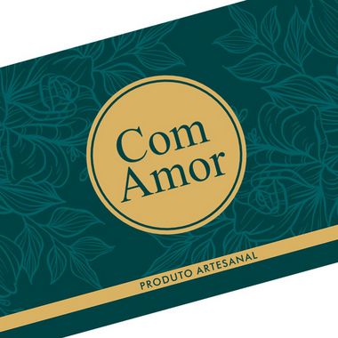 Tira Decorativa com Amor - Tam P / M / G - 5 unidades - Rizzo