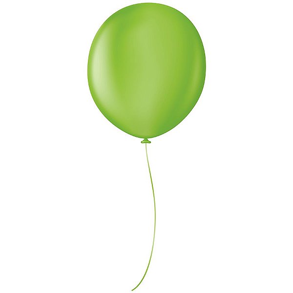 Balão Profissional Premium Uniq 16" 40cm - Verde Citrico - São Roque - Rizzo Embalagens