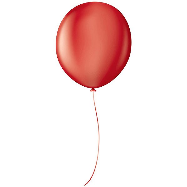 Balão Profissional Premium Uniq 16" 40cm - Vermelho Intenso - São Roque - Rizzo Embalagens