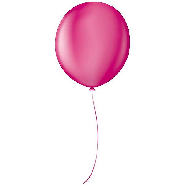 Balão Profissional Premium Uniq 16" 40cm - Rosa Profundo - São Roque - Rizzo Embalagens