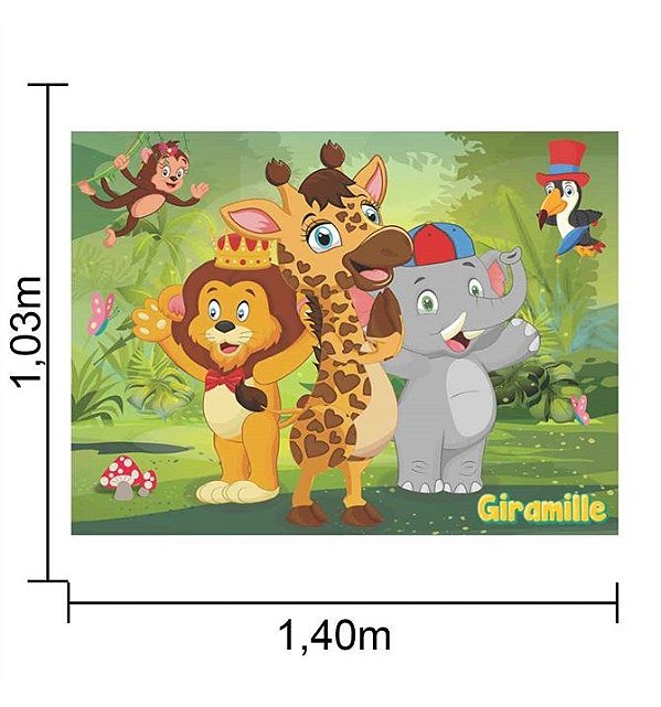 Painel TNT Grande Giramille Mod 2 - 1,40x1,03m - Piffer - Rizzo Embalagens