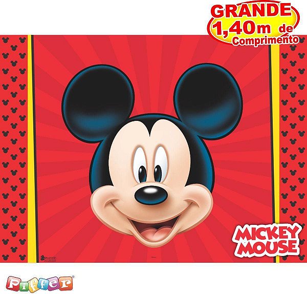 Painel TNT Grande Mickey Mod 2 - 1,40x1,03m - Piffer - Rizzo Embalagens