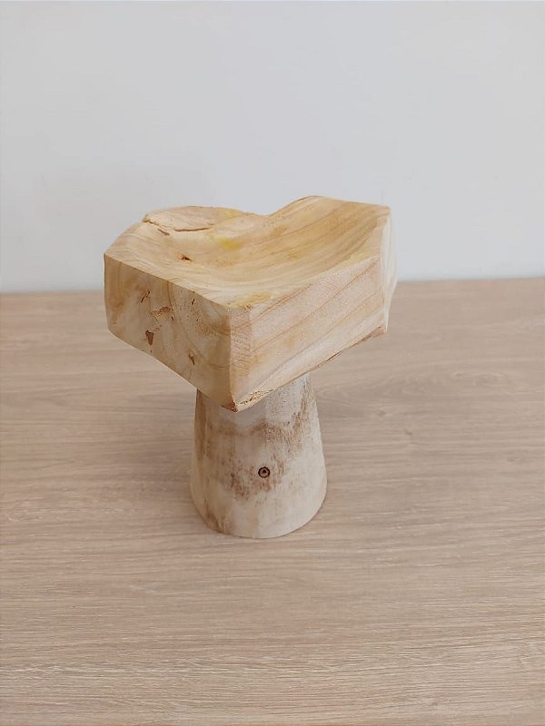 Suporte de Madeira Rustico P 6 - 20X17X17 cm 1un. Rizzo