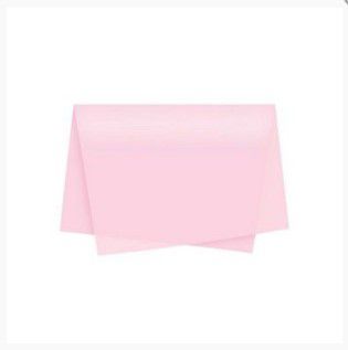 Papel de Seda - 48x60cm - Rosa Claro - 10 folhas - Villa Pack - Rizzo