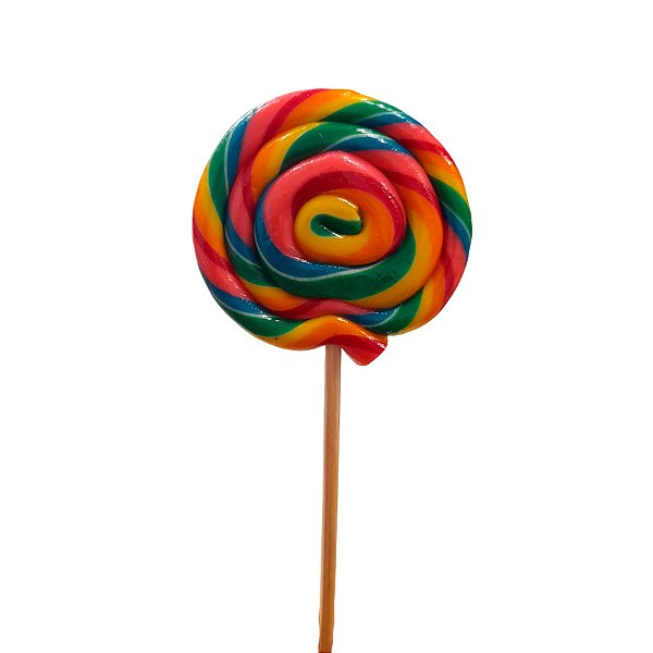 Pacote Pirulito Psicodélico Colorido PG - 27g -15 unidades - Sucril - Rizzo