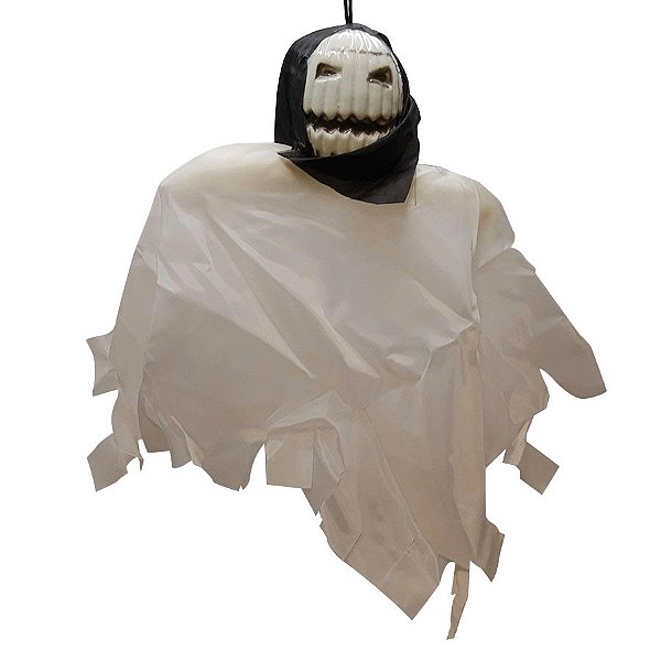 Boneco em Tecido para Pendurar Halloween - Fantasma - 1 Unidade - Rizzo Embalagens