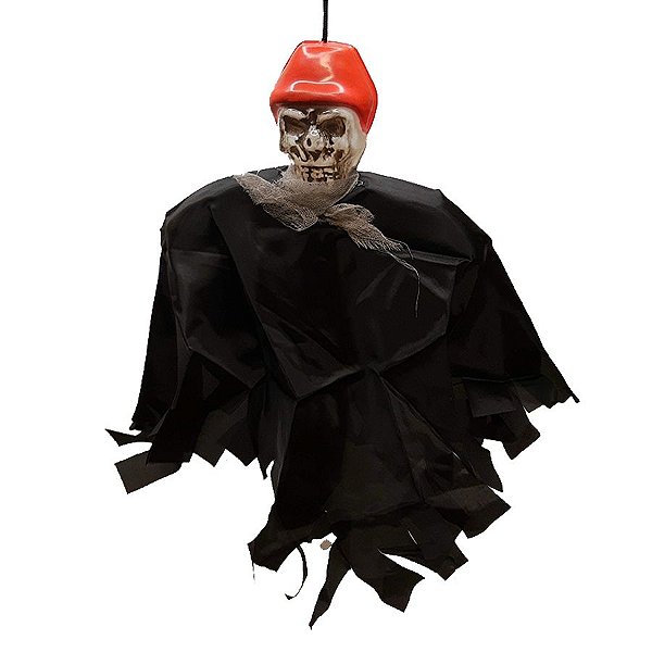 Boneco em Tecido para Pendurar Halloween - Pirata - 1 Unidade - Rizzo Embalagens