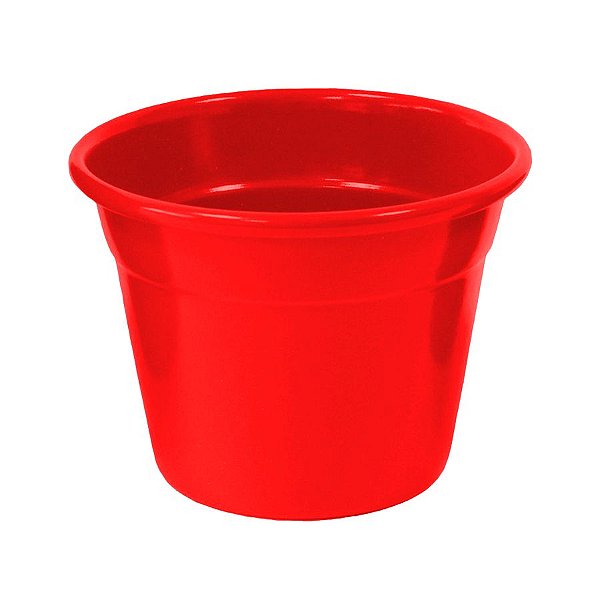 Cachepot Pote Pequeno Cor Vermelho - 1 Unidade - Rizzo Embalagens