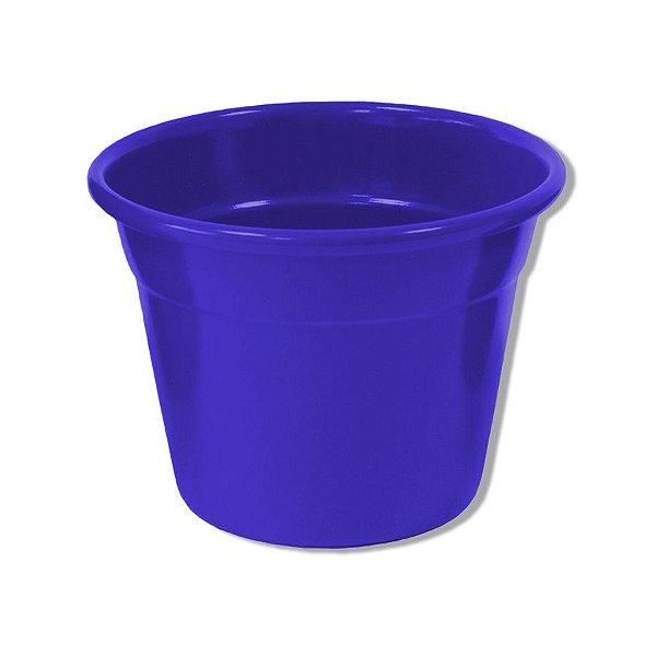 Cachepot Pote Pequeno Cor Azul - 1 Unidade - Rizzo Embalagens