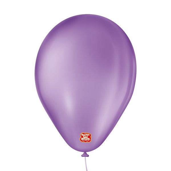 Balão de Festa 6,5" Basic - Roxo - 50 Unidades - Balões São Roque - Rizzo