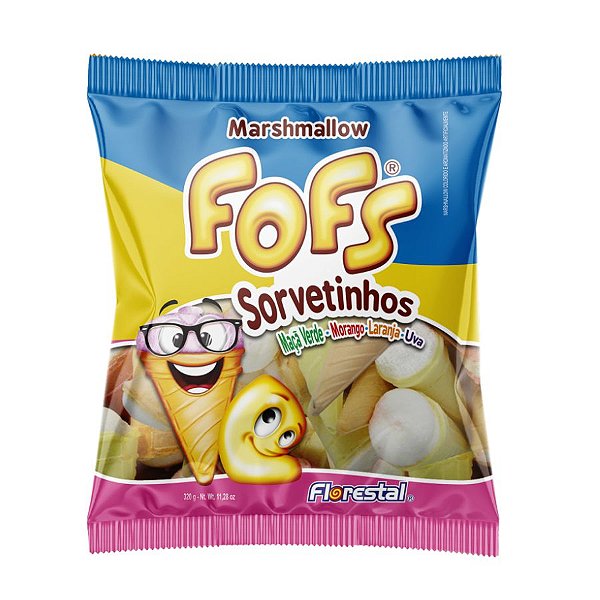 Marshmallow Sorvetinhos Fofs - 01 Unidade - Florestal - Rizzo