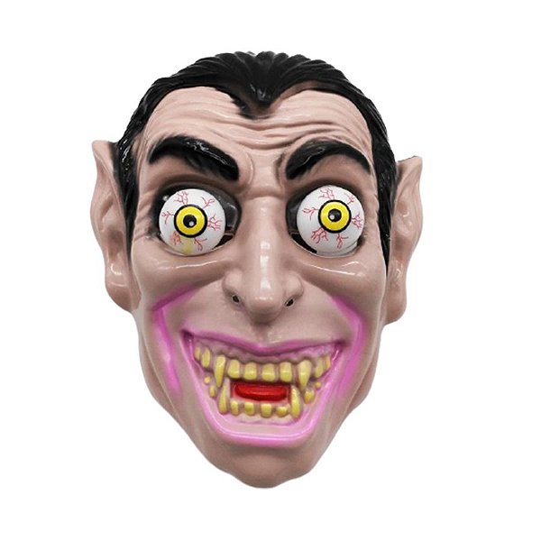 Máscara Halloween Vampiro ZOIÃO com led - 01 unidade - Rizzo