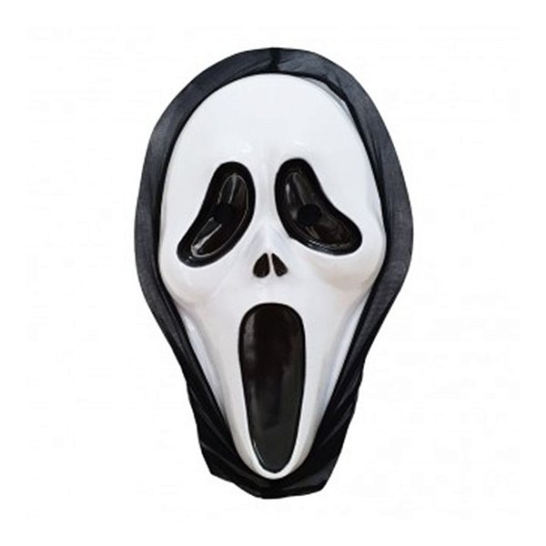 Máscara Halloween Pânico com Capuz  - 01 unidade - Rizzo