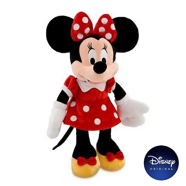 Pelúcia Minnie com Som Disney - Disney Original - 1 Un - Rizzo
