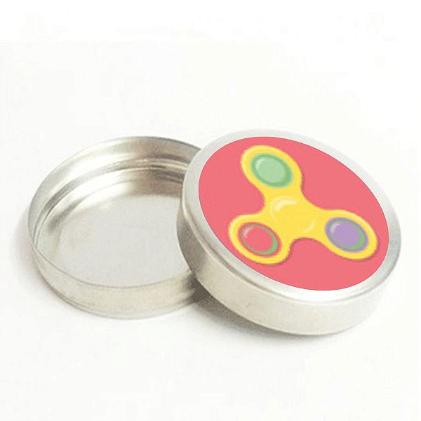 Latinha Metálica Lembrancinha Festa Fidget Toys - 20 unidades - Rizzo Embalagens