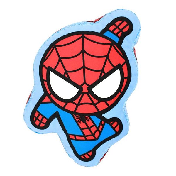 Almofada Homem Aranha Vingadores 30cm - Marvel Oficial - Zona Criativa - 1 Un - Rizzo