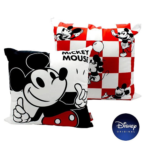 Almofada Mickey Mouse Disney 40cm - Disney Original - 1 Un - Rizzo