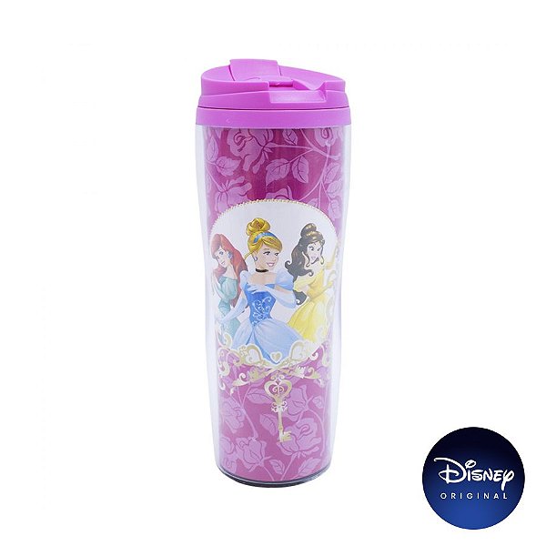 Copo Térmico Disney Princesa - 450ml - Disney Original - 01 Un - Rizzo