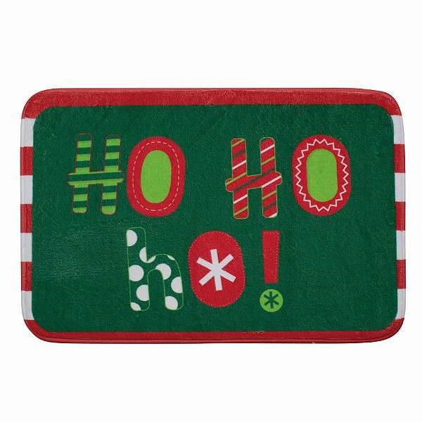 Tapete Ho Ho Ho 40cm - 01 unidade - Cromus Natal - Rizzo