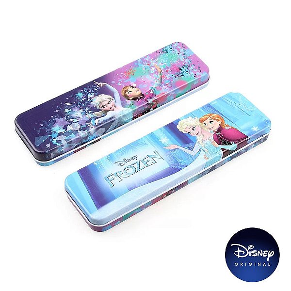 Estojo Metal Frozen 2 Disney Princesa - Disney Original - 1 Un - Rizzo