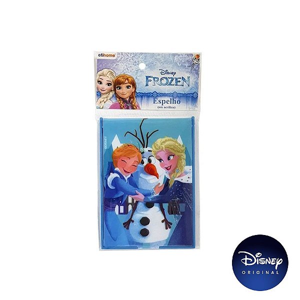 Mini Espelho em Acrílico Frozen - Disney Original - 1 Un - Rizzo