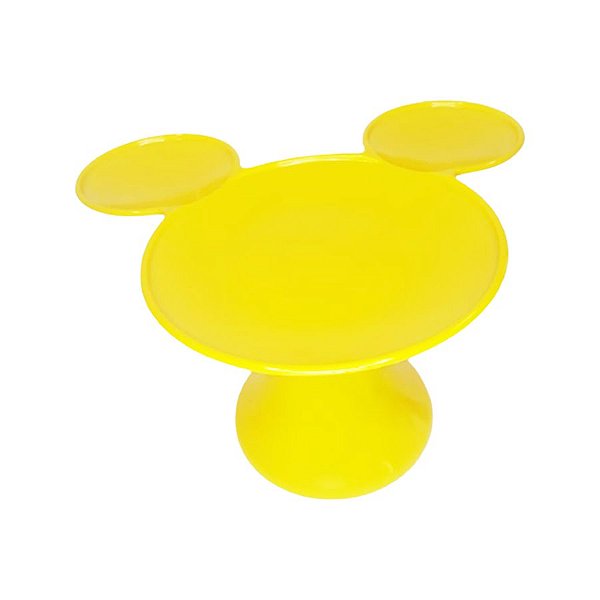 Mesa Amarela P/ Doces Mickey Minnie Mouse - 20x14cm - 1 Un - Rizzo