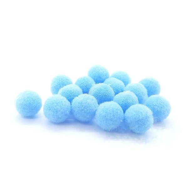 Pompom Decorativo Azul Céu - 100 Un - Artegift - Rizzo