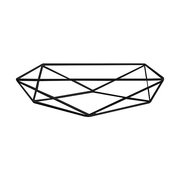 Aramado Triangular de Ferro - Preto - 01 Unidade - Só Boleiras - Rizzo