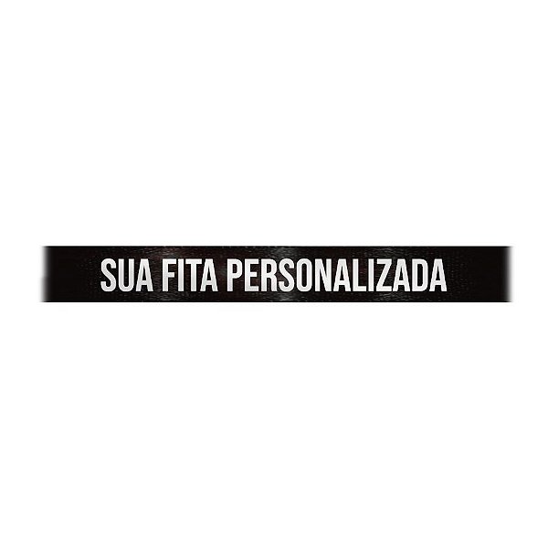 Fita de Cetim Personalizada CFS002 - 10mm X 45metros - Preto 219 - 01 Unidade - Progresso - Rizzo