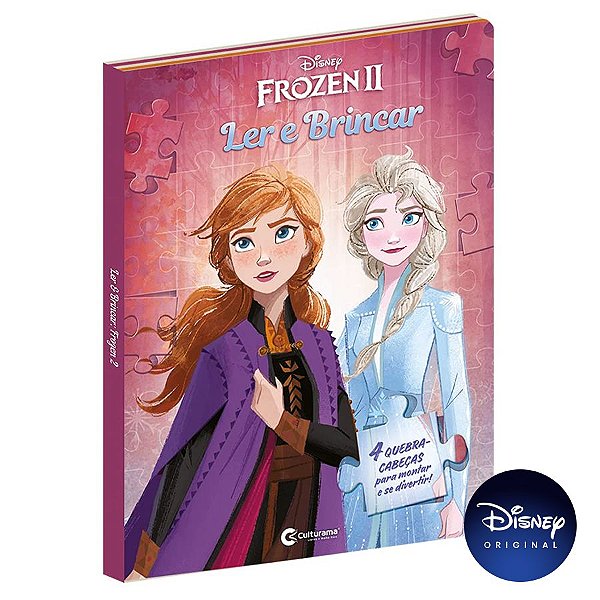 Livro Para Ler e Brincar Frozen 2 - 01 Unidade - Culturama - Rizzo