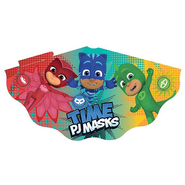 Chapéu Festa PJ Masks 2 - 12 unidades - Regina - Rizzo Embalagens
