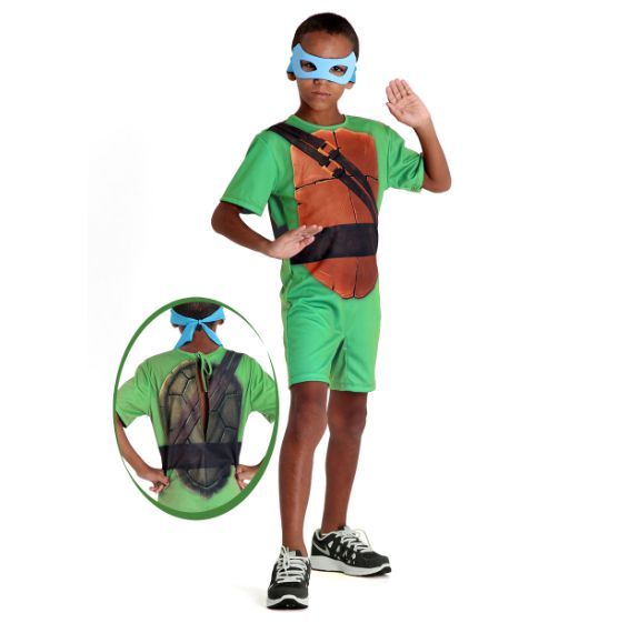 Fantasia Tartarugas Ninja Leonardo M - 1 Unidade - Sula - Rizzo